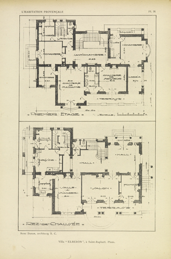 maison de villégiature (villa balnéaire) dite Villa Elberon, actuellement immeuble