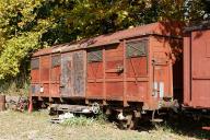 Matériel de transport ferroviaire : wagon couvert type G