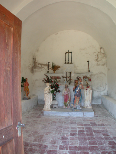 le mobilier de la chapelle Saint-Sébastien puis Saint-Christophe