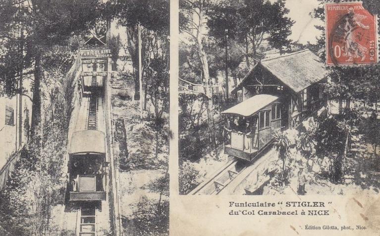 funiculaire du domaine de Carabacel