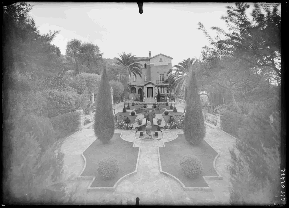 jardin d'agrément de la Villa Les Lucioles