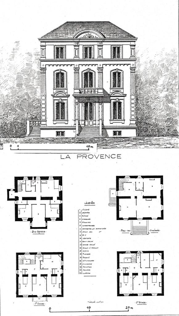 maison dite La Provence, actuellement Roudania
