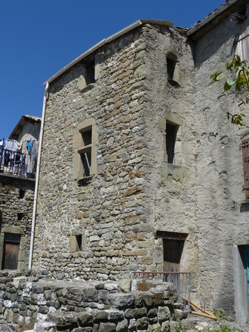 Une des maisons enregistrées comme « écurie » dans le cadastre de 1839.