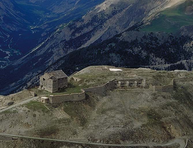 Vue aérienne.
