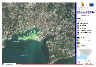 Carte de repérage des infrastuctures portuaires de la commune de Cassis planche 2, le port de Cassis.