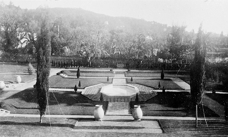jardin d'agrément du Château Sainte-Anne, puis de la Villa Oasis el Beïda