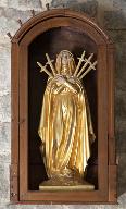 Statue (demi-nature) : Vierge des Sept Douleurs