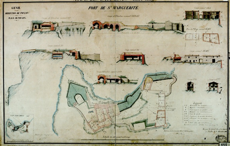 batterie de Sainte-Marguerite actuellement siège du CROSSMED