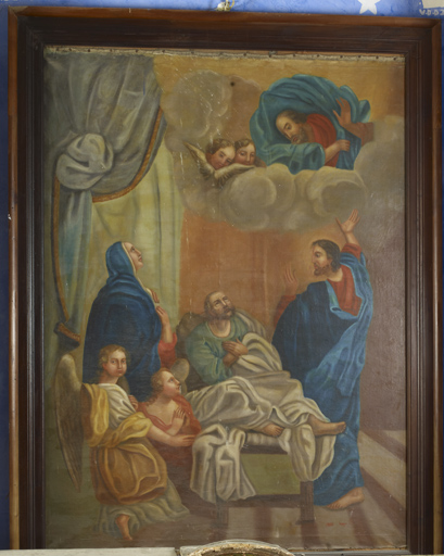 tableau : Mort de saint Joseph