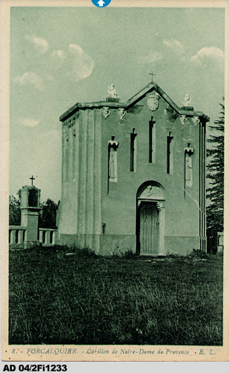 Forcalquier. Carillon [sic] de Notre-Dame-de-Provence [en 1930]