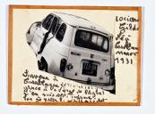 ex-voto, tableau : Voiture automobile accidentée (N° 2)