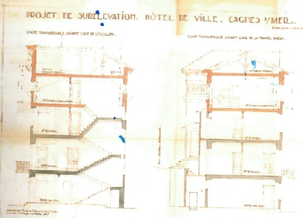 Immeuble dit maison de la Poste, actuellement Hôtel de Ville