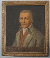 Tableau (donatif) : portrait de Joseph Dominique Thenoux
