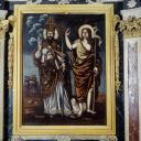 tableau : saint Eloi de Noyon et saint Jean-Baptiste