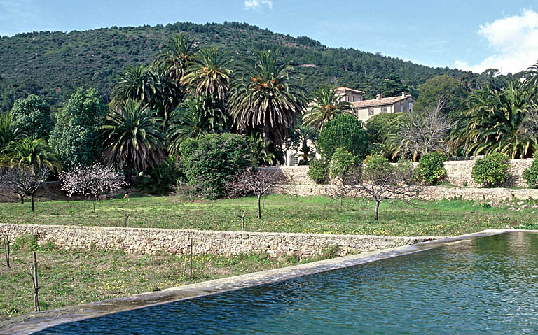 jardin d'agrément de la maison-ferme dite La Rescence Arène