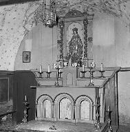 Le mobilier de la chapelle Notre-Dame-du-Mont-Carmel