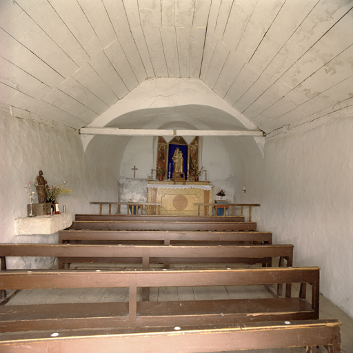 le mobilier de la chapelle Saint-Pierre