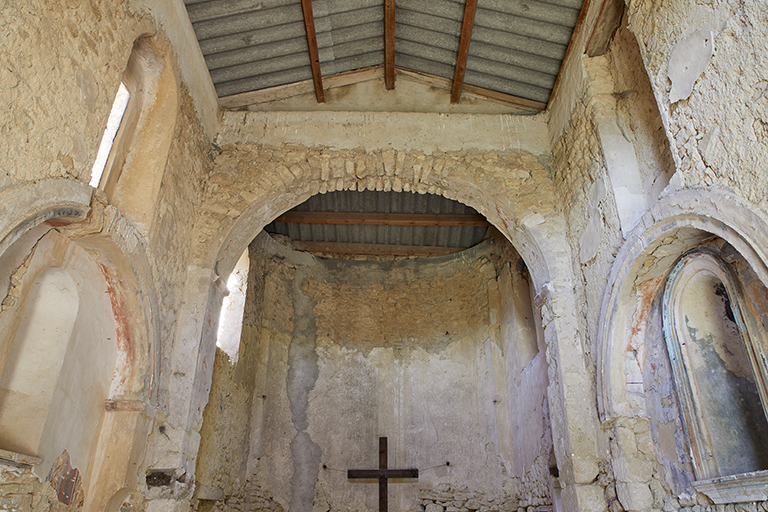 Eglise paroissiale actuellement chapelle Saint-Paul-de-Meyrigues