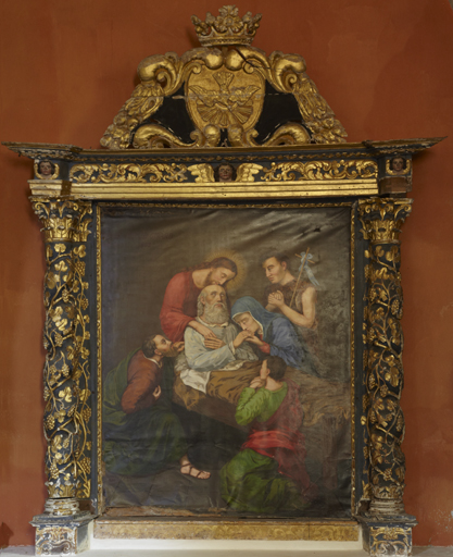 gradin d'autel et retable