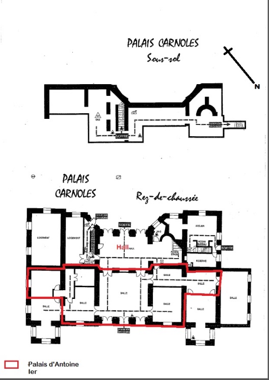 Palais de Carnolès, puis maison de villégiature, actuellement musée des Beaux-Arts