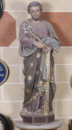 statue (petite nature) : Saint Joseph