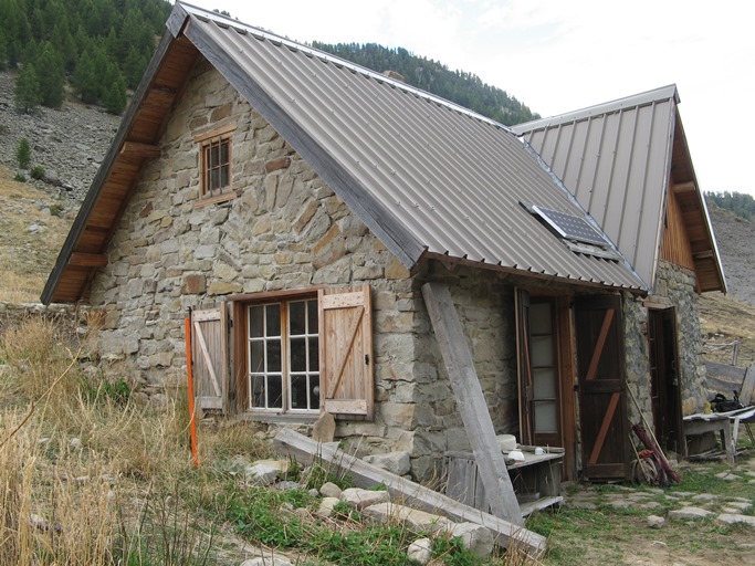 La cabane de Juan depuis le sud-ouest.