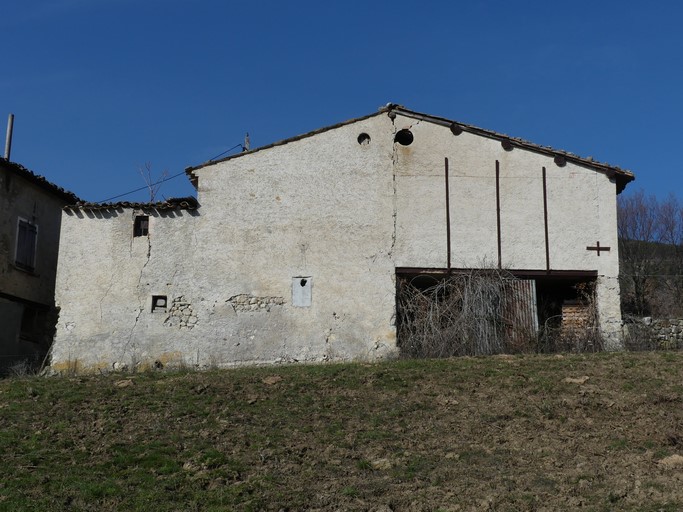 Bâtiment disjoint. Pignon est.