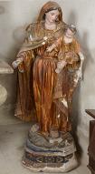 Statue (petite nature) : Vierge à l'Enfant