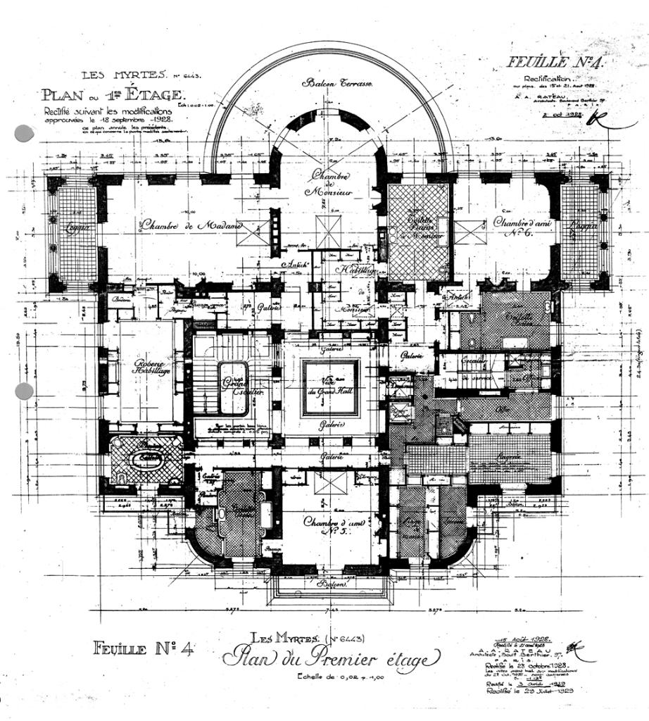 maison dite Villa Les Myrtes, puis Château de la Croé