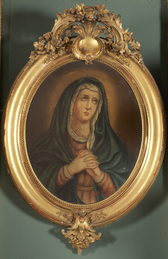 ensemble de deux tableaux : Mater Dolorosa, Ecce Homo