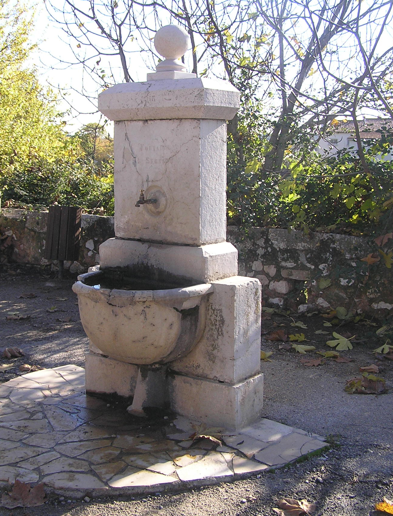 Fontaine dite fontaine Saint-Sébastien