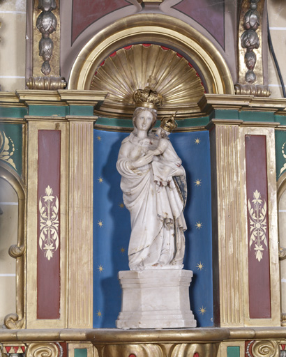 statue (statuette) : Vierge à l'Enfant dite Madone de Trapani