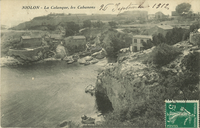 Port abri de la calanque de Niolon