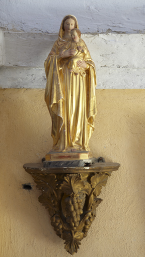 Statue (statuette) : Vierge à l'Enfant