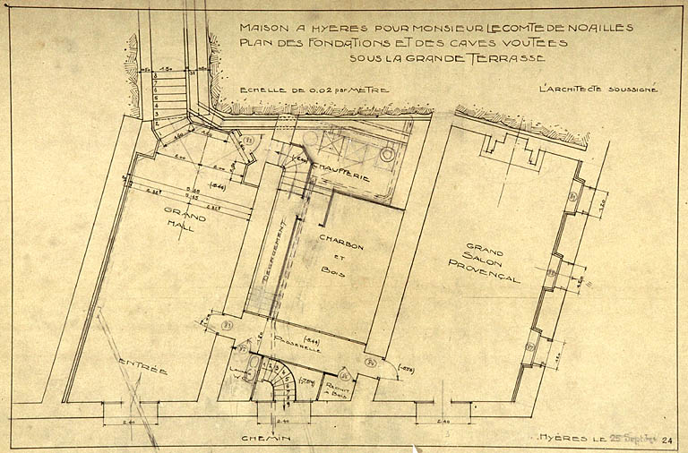 maison dite Clos Saint-Bernard ou Villa Noailles