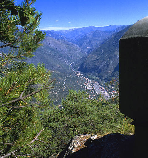 position dite avant-poste de la Croix de Cougoule, ligne fortifiée des ouvrages d'avant-poste, secteur fortifié des Alpes-Maritimes