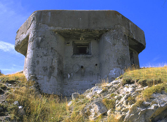 Ouvrage d'infanterie de la Baisse de Saint-Véran. Bloc 2.