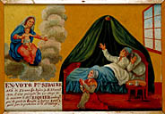 tableau, ex-voto : Demande de guérison de P. Sidaure