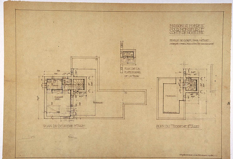 maison dite Clos Saint-Bernard ou Villa Noailles