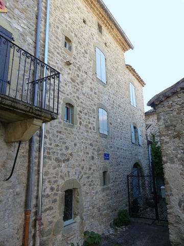 Elévation ouest.