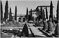 jardin d'agrément dit Jardin Romain du Château Lou Seuil