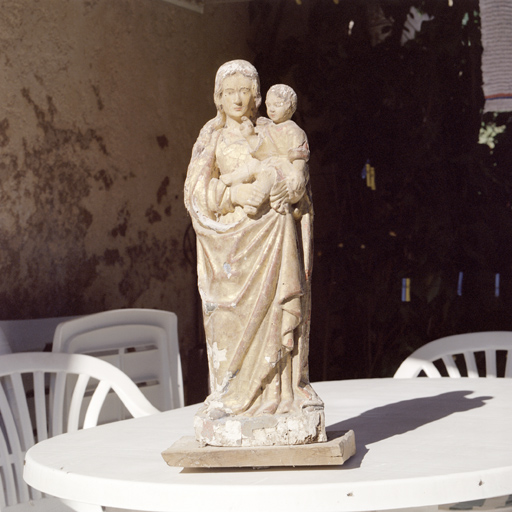 statue (statuette) : Vierge à l'Enfant