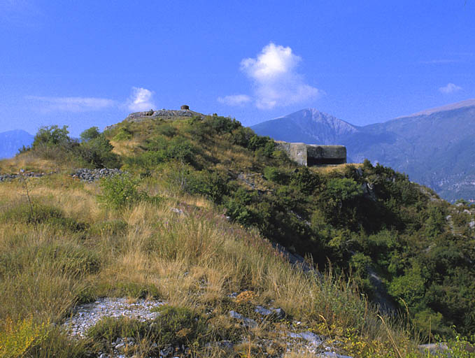 ouvrage mixte dit ouvrage de la Madeleine, dit ouvrage de Rimplas, secteur fortifié des Alpes-Maritimes