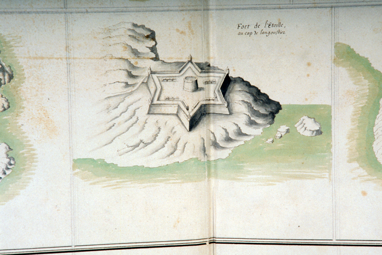 Atlas de Louis XIII. Le fort de l'Etoile.