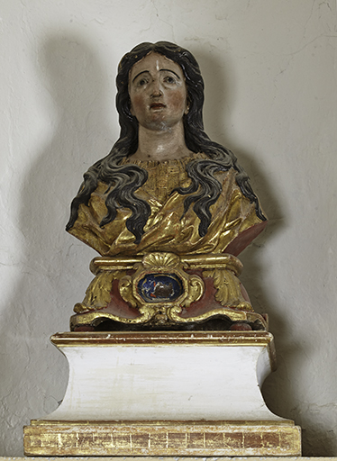 Buste-reliquaire (socle-reliquaire) : sainte Madeleine