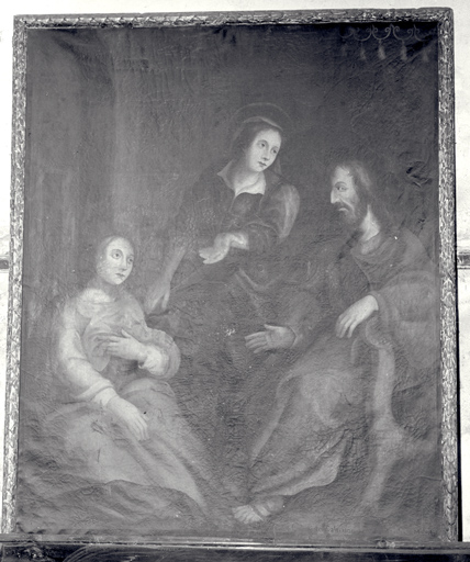 tableau : Jésus, Marthe et Marie-Madeleine