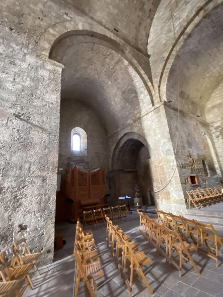 Le faux transept nord.