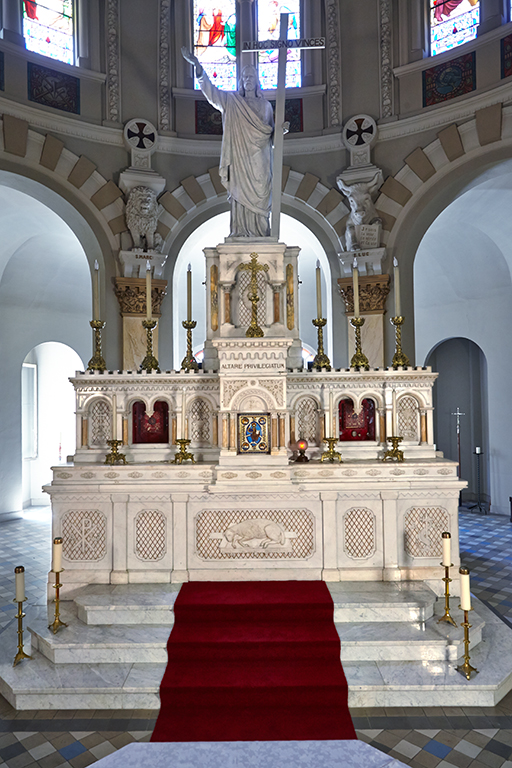 Présentation du mobilier de l'église paroissiale du Sacré-Cœur