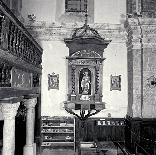 Le mobilier de l'église paroissiale Saint-Véran