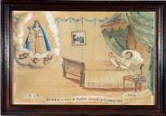 ex-voto, tableau : Demande de guérison d'une accouchée, Terese Giacob